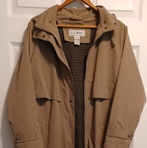 L.L. Bean Wool Lined Trench SP